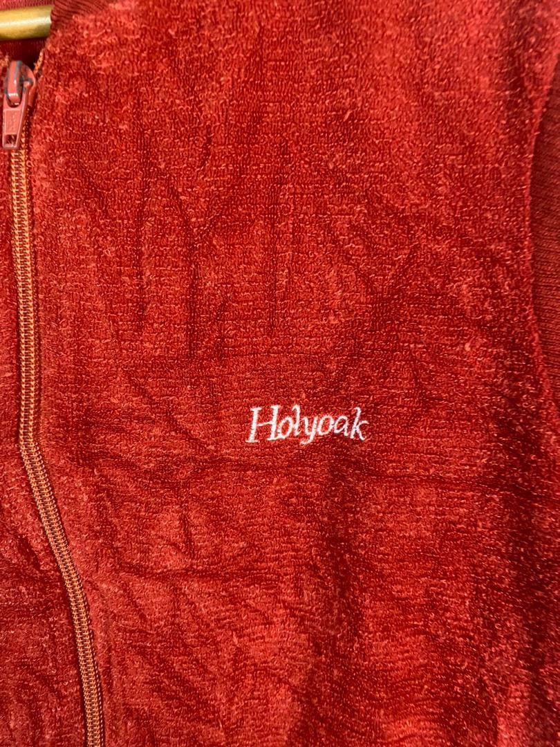 Japanese Brand × Vintage Unisex 🔥Vintage holyoak zipper sleeveless knitwear Size US S / EU 44-46 / 1 - 4 Thumbnail