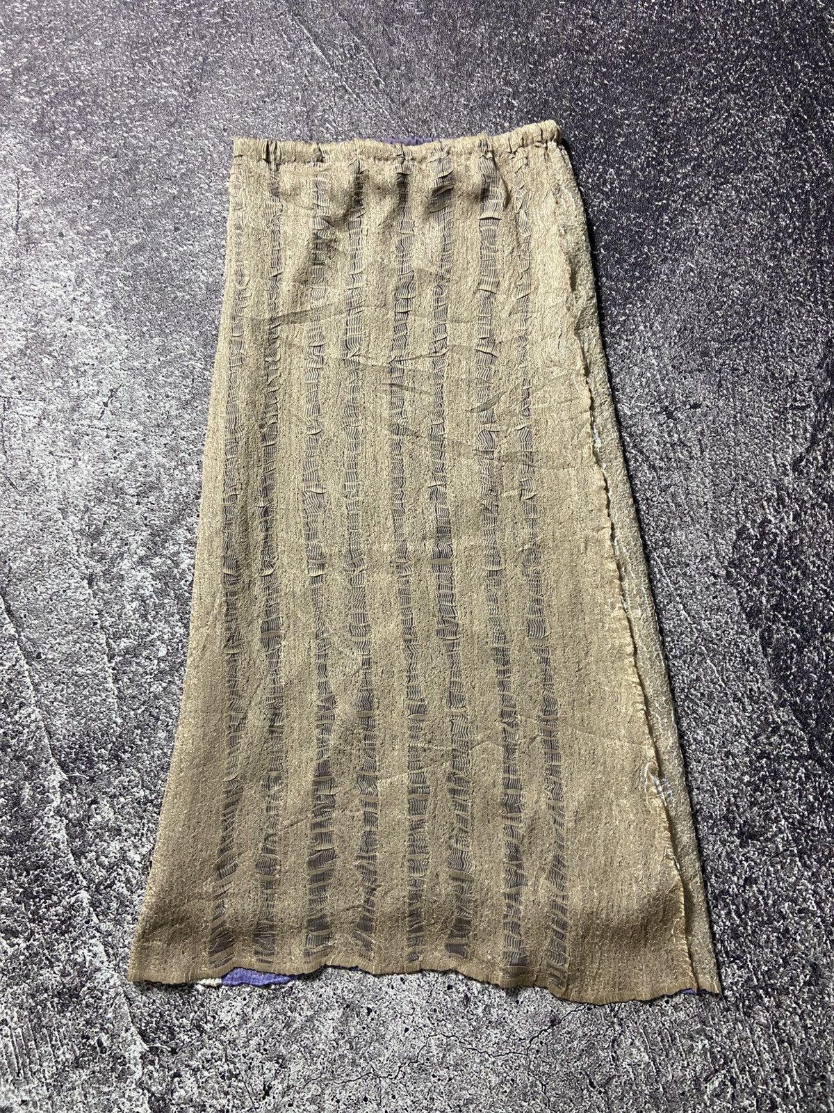Japanese Brand Yoshiki hisihinuma pleated midi skirt Size 32" / US 10 / IT 46 - 9 Thumbnail