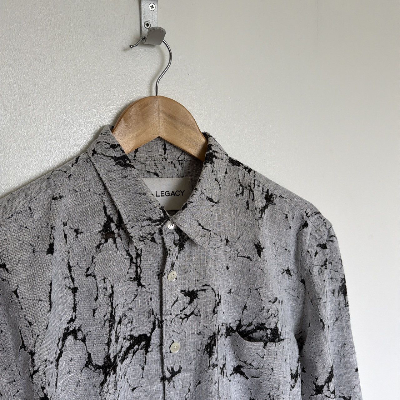 Our Legacy Our Legacy Cracked Linen Shirt Size US M / EU 48-50 / 2 - 2 Thumbnail