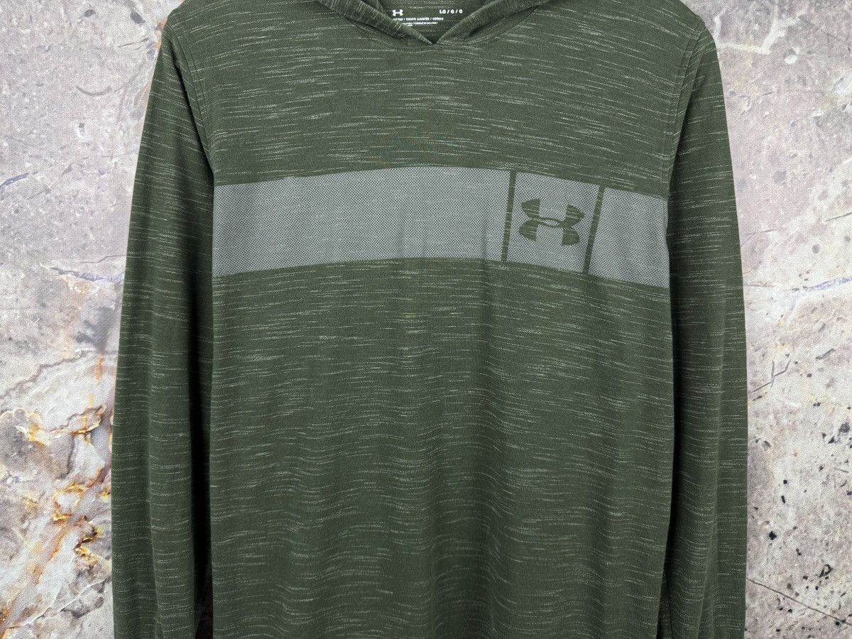 Under Armour Under Armour Hoodie Long Sleeve Performance Pullover Green Size US L / EU 52-54 / 3 - 3 Thumbnail