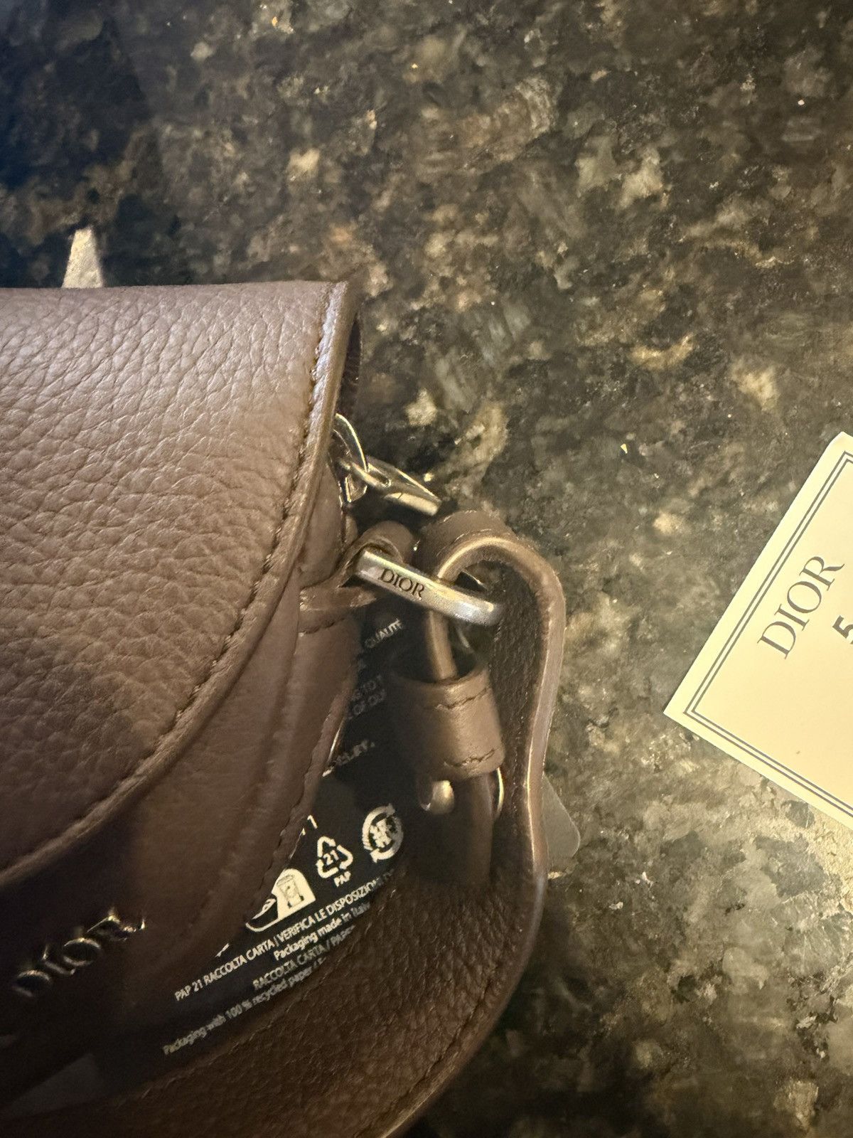 Dior Dior Mens Saddle Size ONE SIZE - 11 Thumbnail