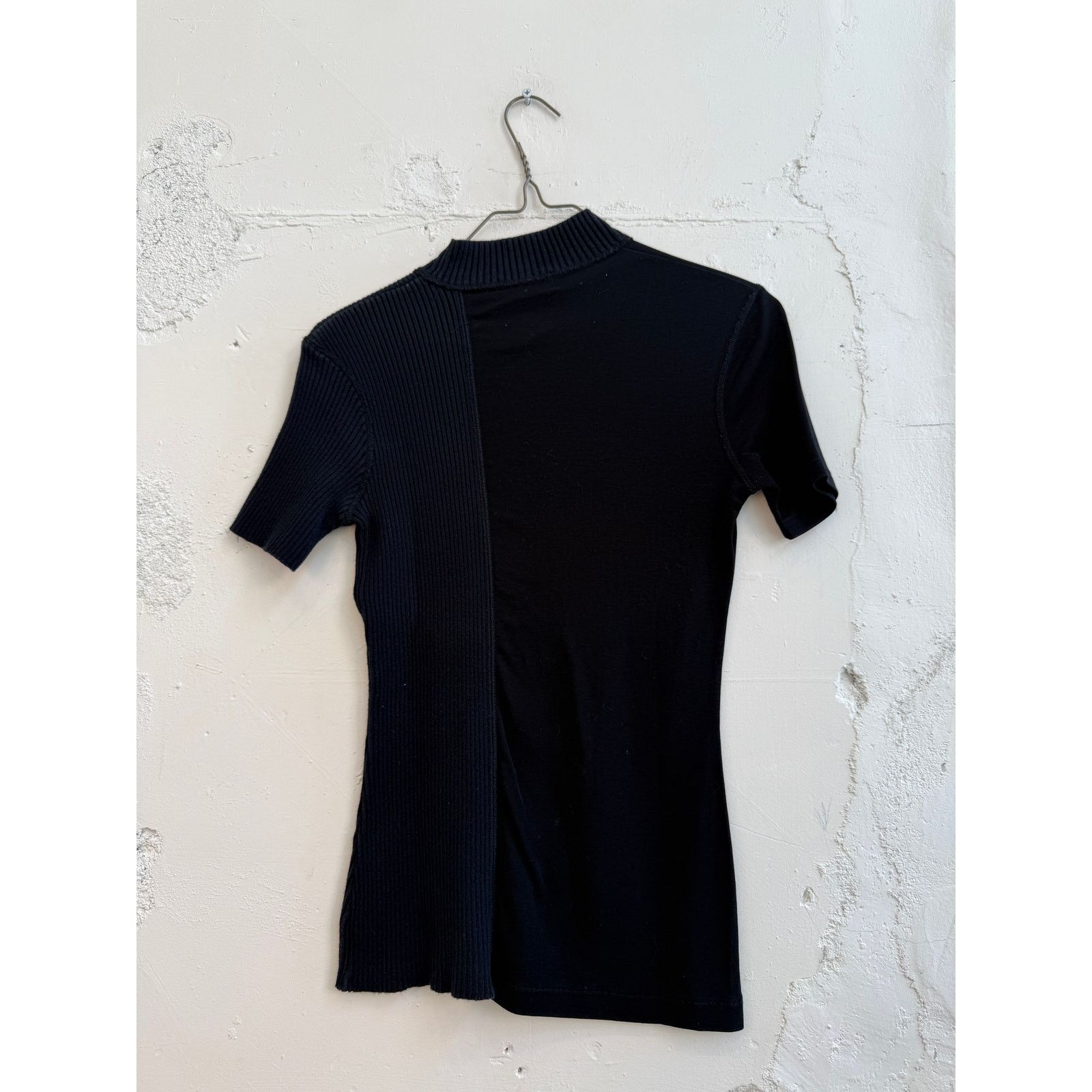 Yohji Yamamoto Yohji Yamamoto Split Ribbed Top Size S / US 4 / IT 40 - 2 Thumbnail