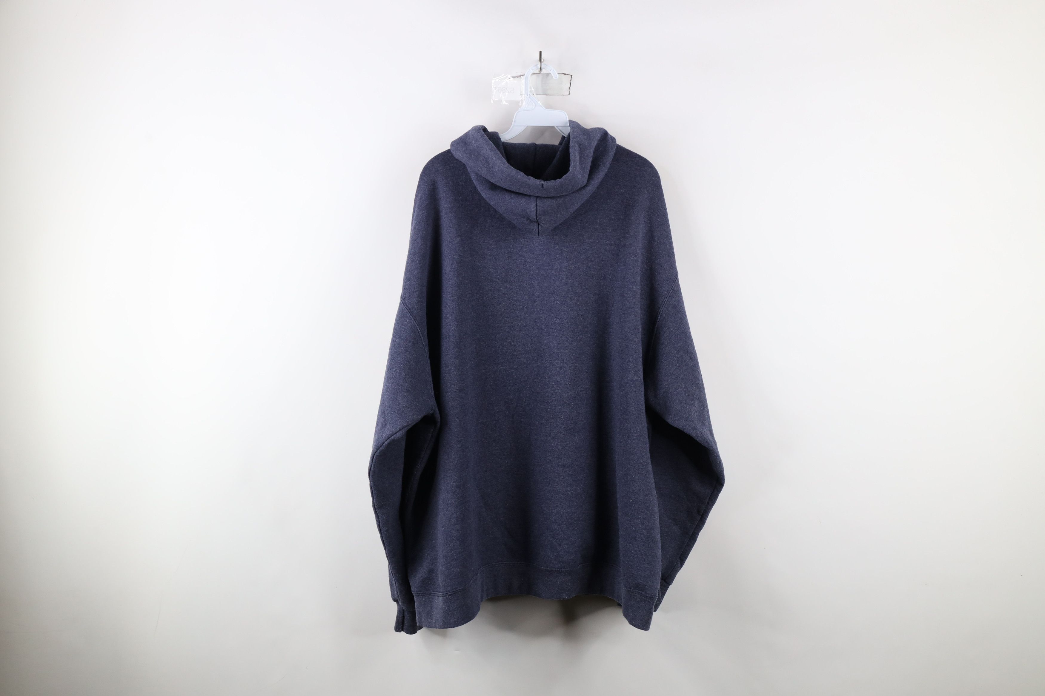 Champion × Vintage Vintage Champion Blank Hoodie Sweatshirt Heather Blue Size US XXL / EU 58 / 5 - 14 Thumbnail
