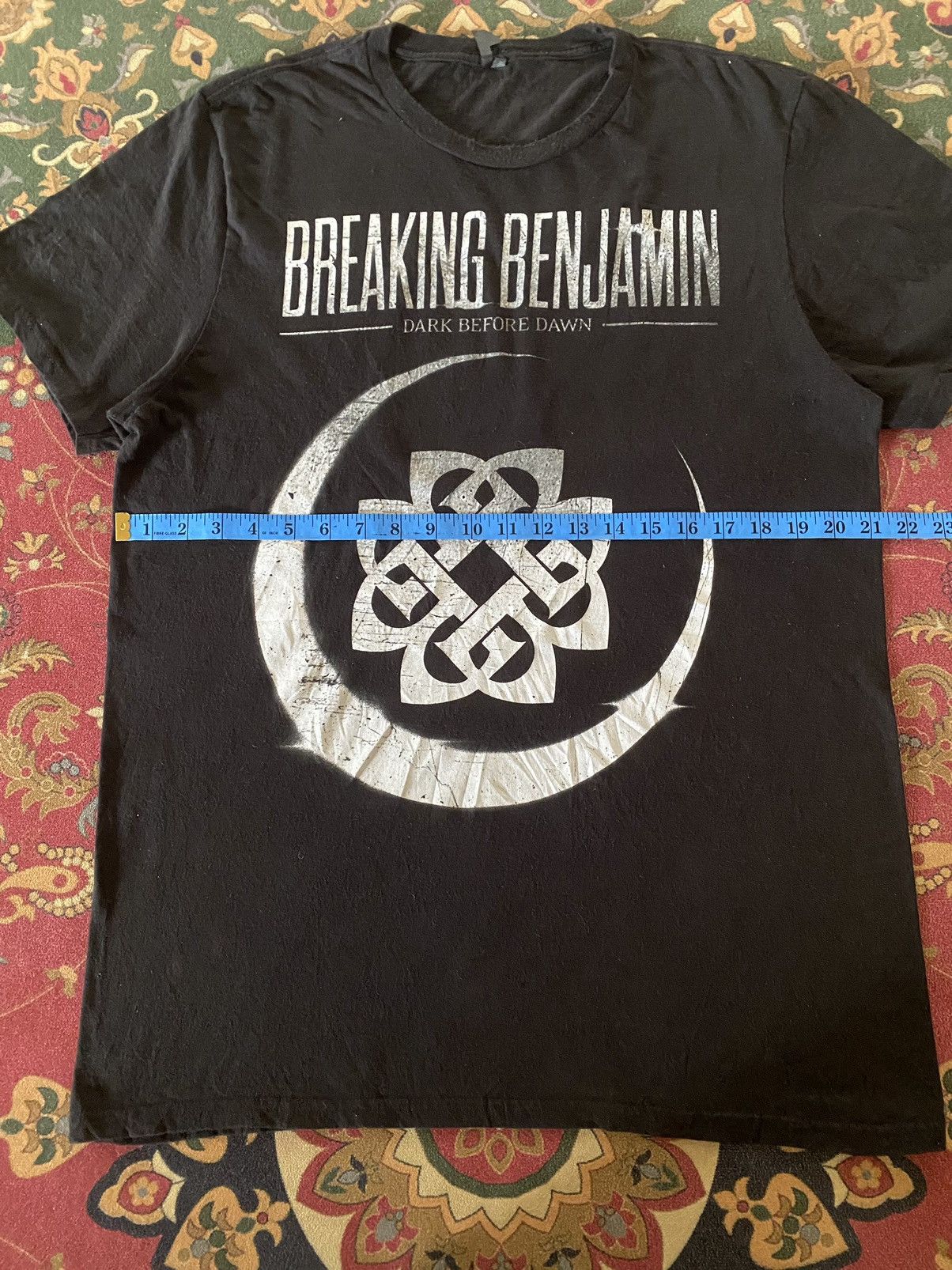 Band Tees Breaking Benjamin Dark Before Dawn T Shirt Size US L / EU 52-54 / 3 - 4 Thumbnail