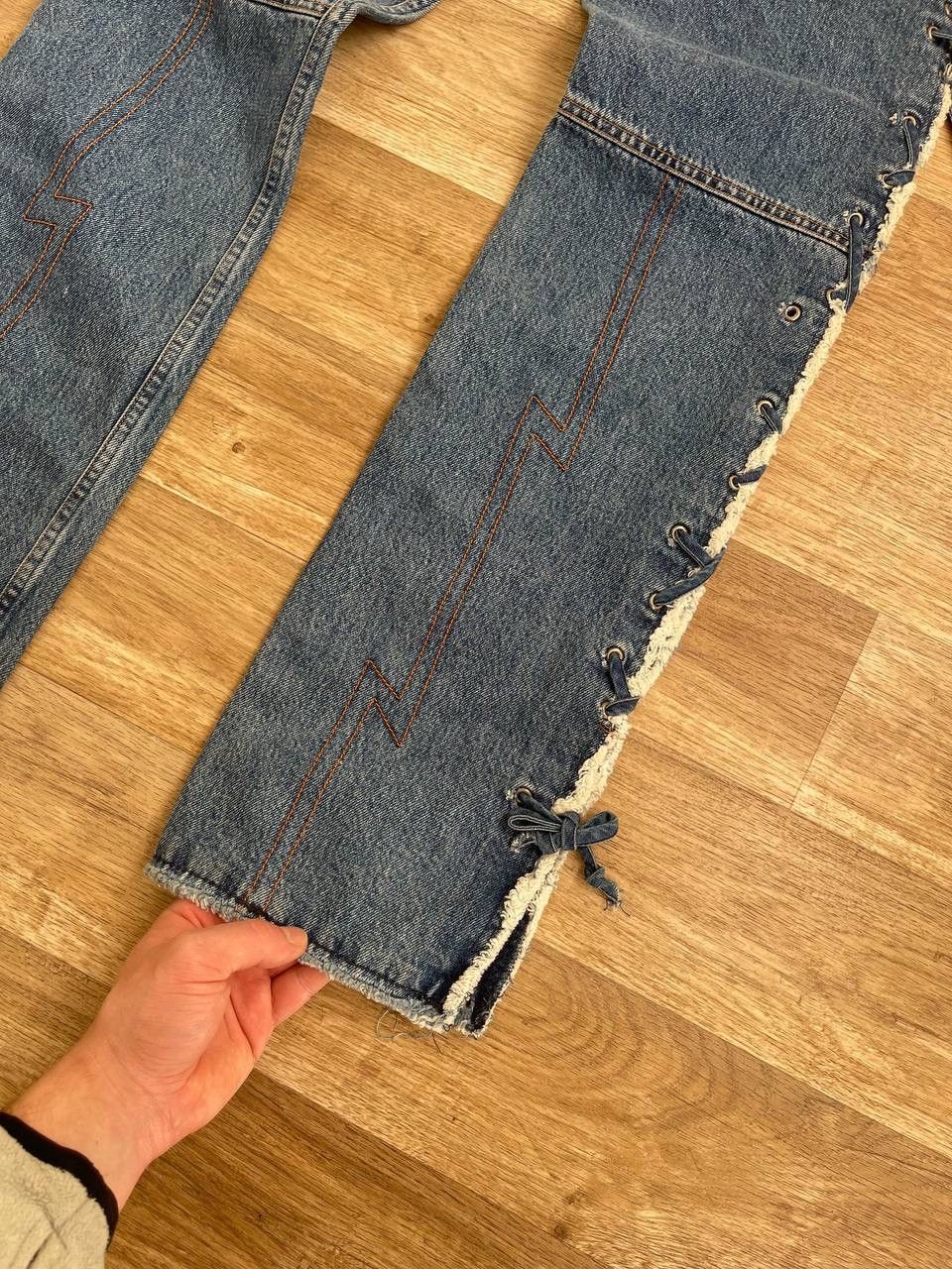 W&LT × Walter Van Beirendonck Walter Van Beirendonck jeans Size 31" - 4 Thumbnail