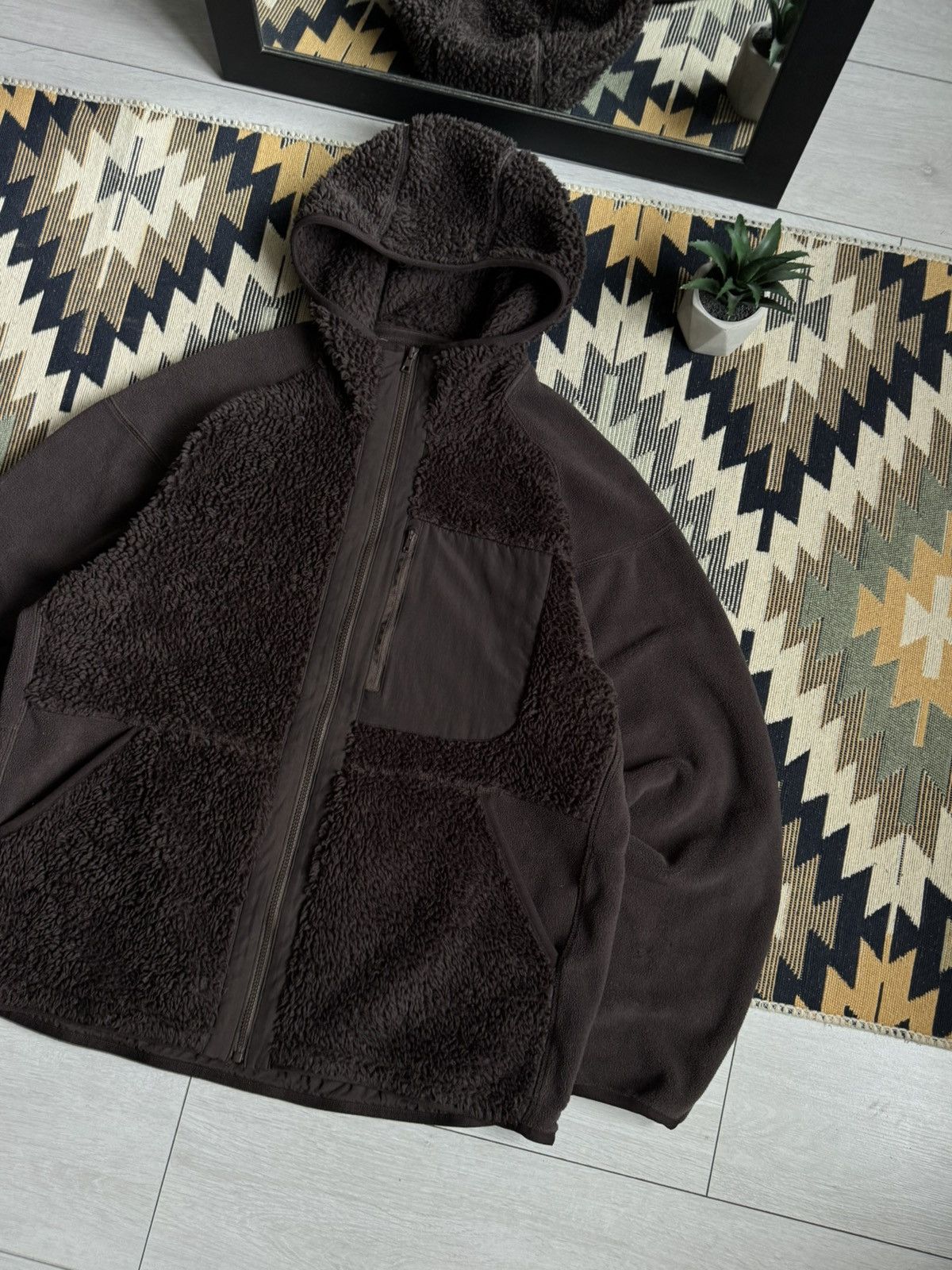 Uniqlo × White Mountaineering Uniqlo X White Mountaineering Zip Fleece Sherpa Size US L / EU 52-54 / 3 - 3 Thumbnail