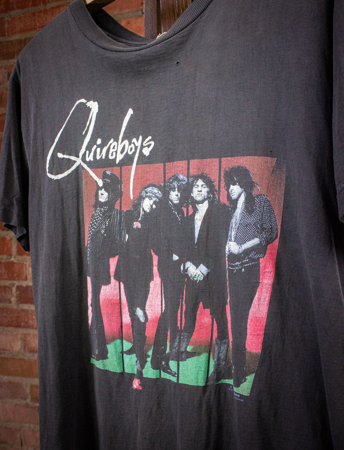 Band Tees Vintage London Quireboys Tour Concert T Shirt 1990 Size US L / EU 52-54 / 3 - 4 Thumbnail