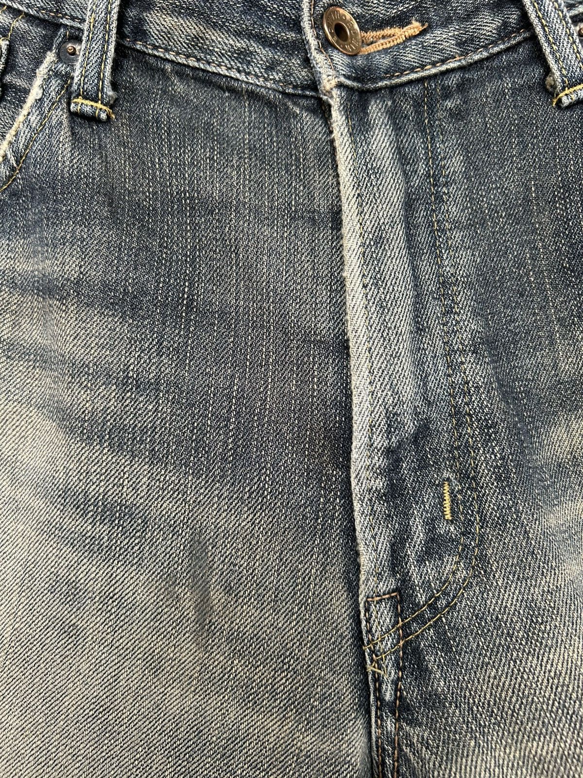 Kapital Vintage Edwin 505z Selvedge Rusty Distressed Denim Jeans Size US 34 / EU 50 - 5 Thumbnail