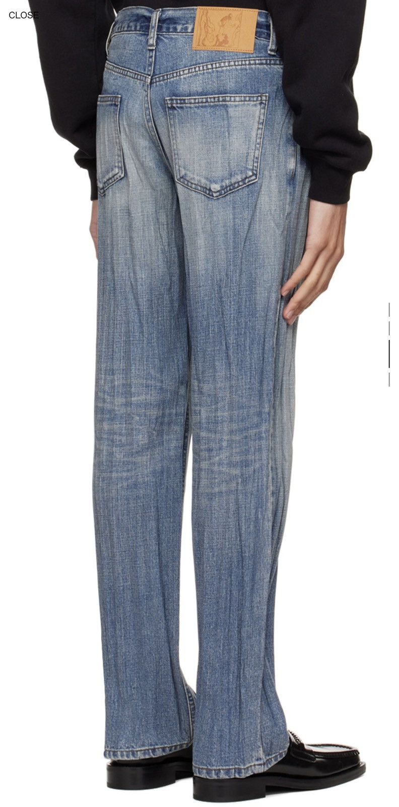 Martine Rose Martine Rose Crinkle Pleat Denim Size US 34 / EU 50 - 2 Thumbnail