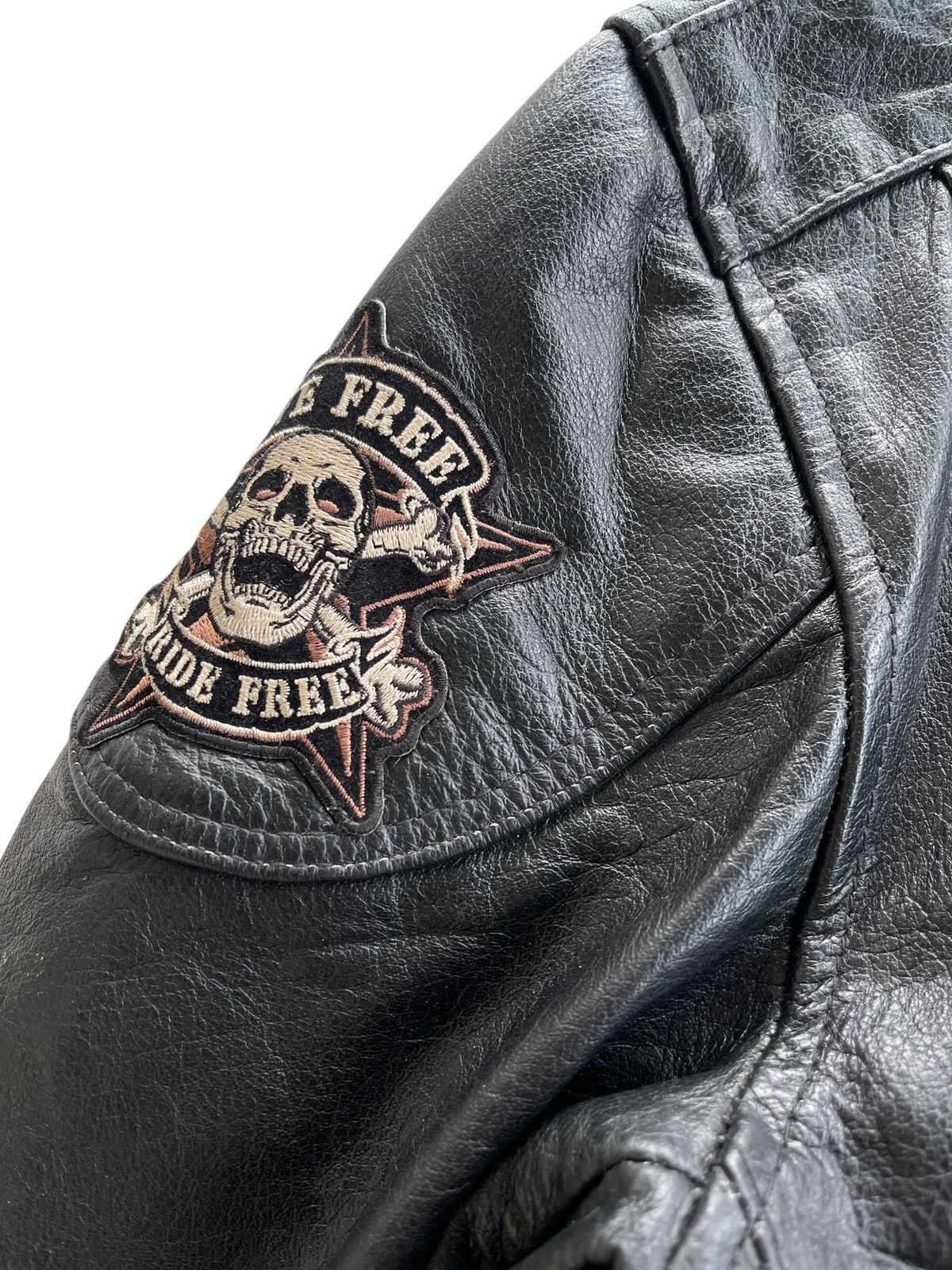 Leather Vintage Black Leather Rider Racing Jacket Size US XL / EU 56 / 4 - 16 Thumbnail