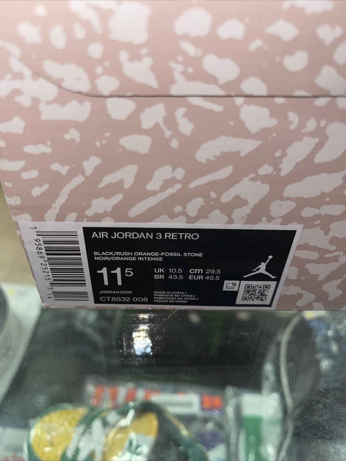Jordan Brand Size 11.5 - Nike Air Jordan 3 Retro Desert Elephant Men's Size US 11.5 / EU 44-45 - 6 Thumbnail