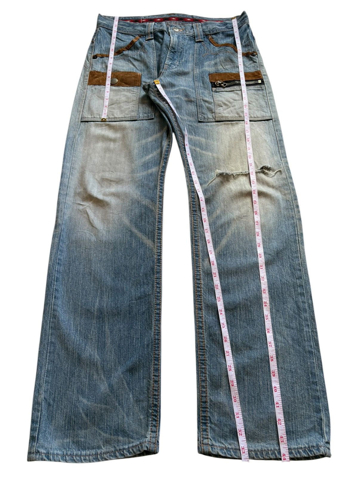 Edwin Exclusive Vintage Edwin Fatigue Baggy Bush Denim Pants Size US 34 / EU 50 - 13 Thumbnail