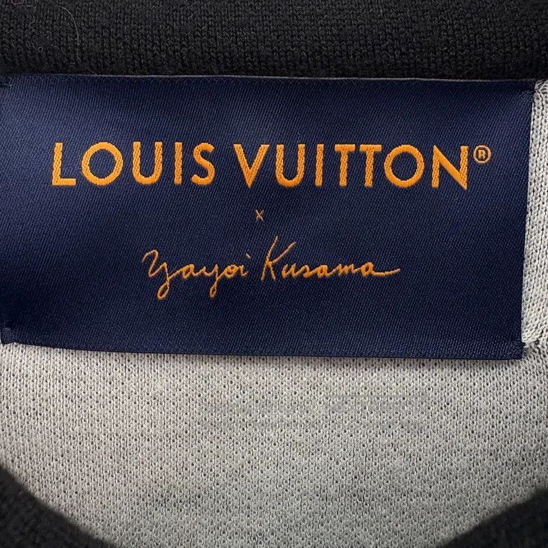Louis Vuitton Louis Vuitton Yayoi Kusama Co-Branded Black Zip Hoodie Size US M / EU 48-50 / 2 - 7 Thumbnail