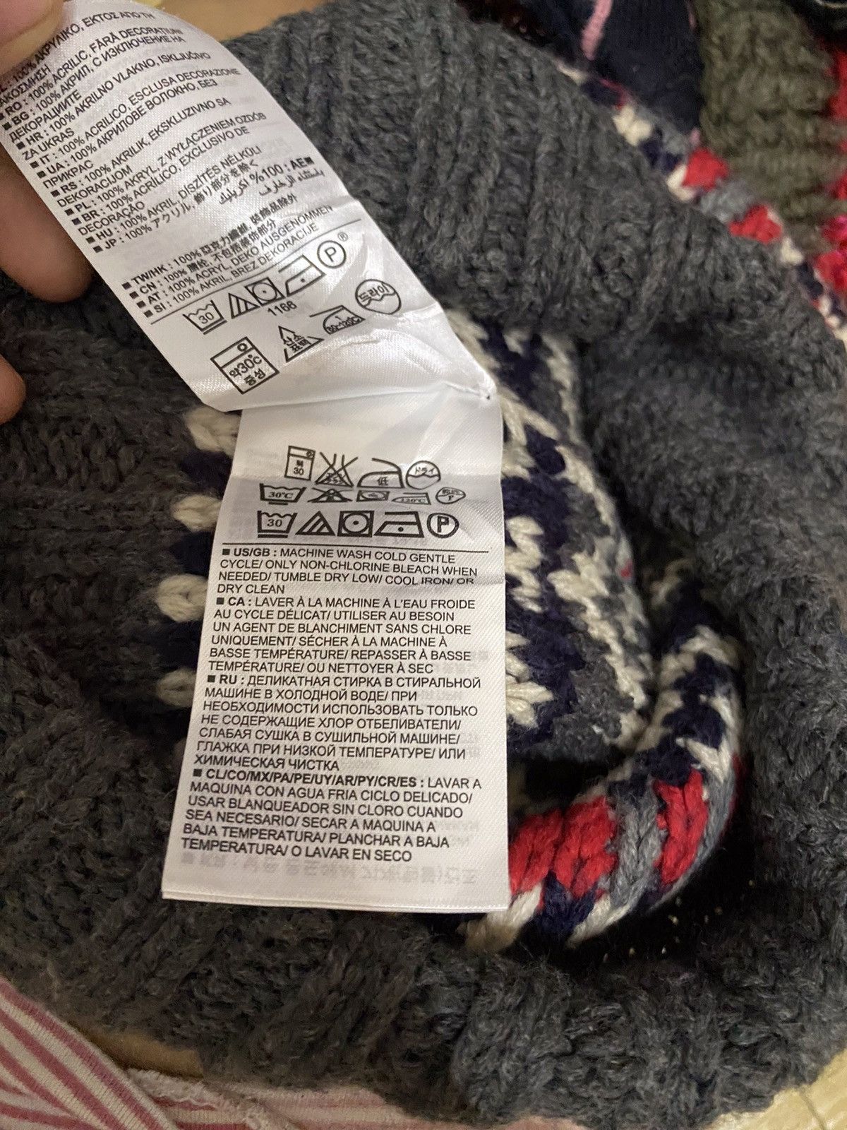 Gap × Vintage Vintage Gap Beanie Hat Size ONE SIZE - 7 Thumbnail