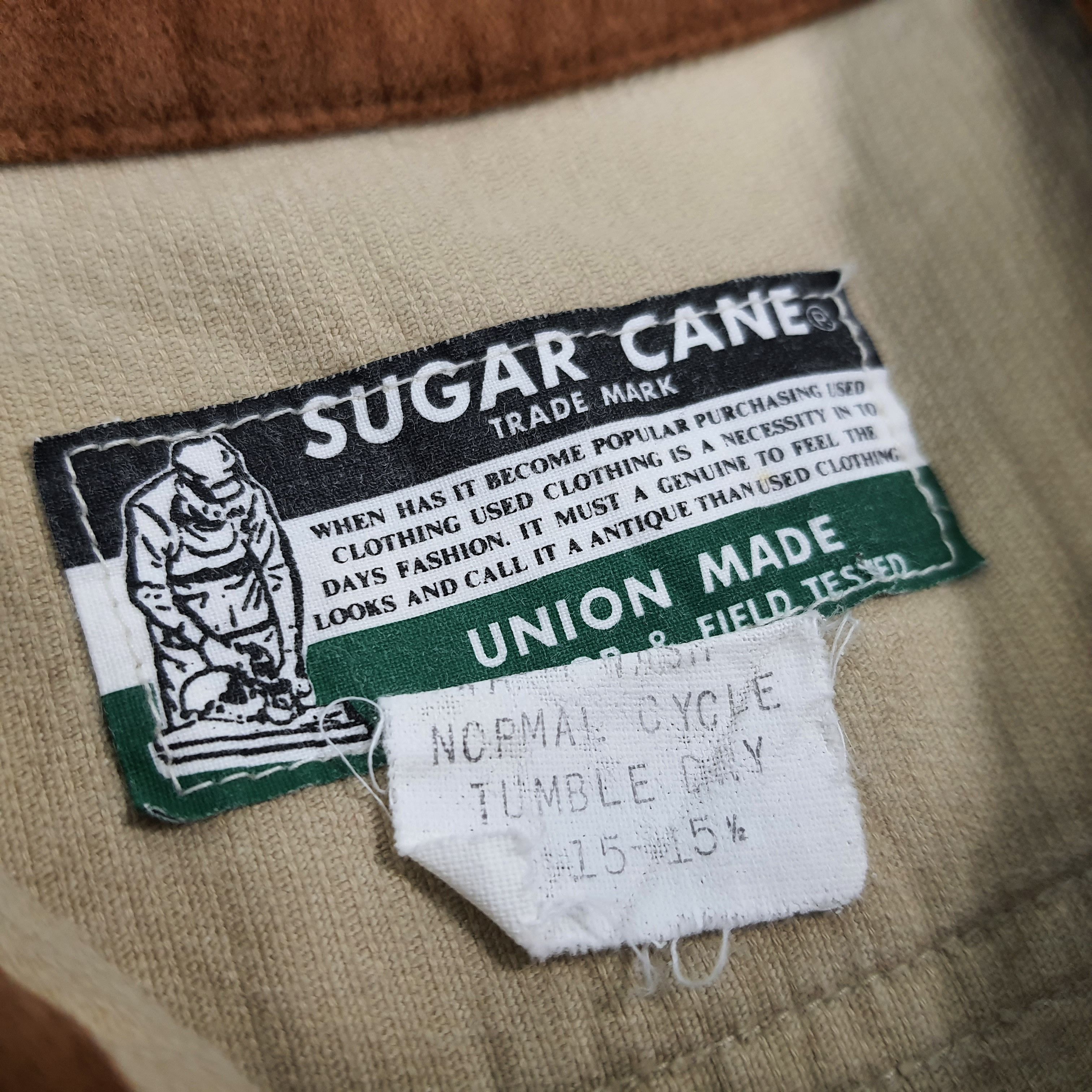 Sugar Cane Vintage Sugar Cane Japan Corduroy Button Up Shirt C27633 Size US M / EU 48-50 / 2 - 4 Thumbnail