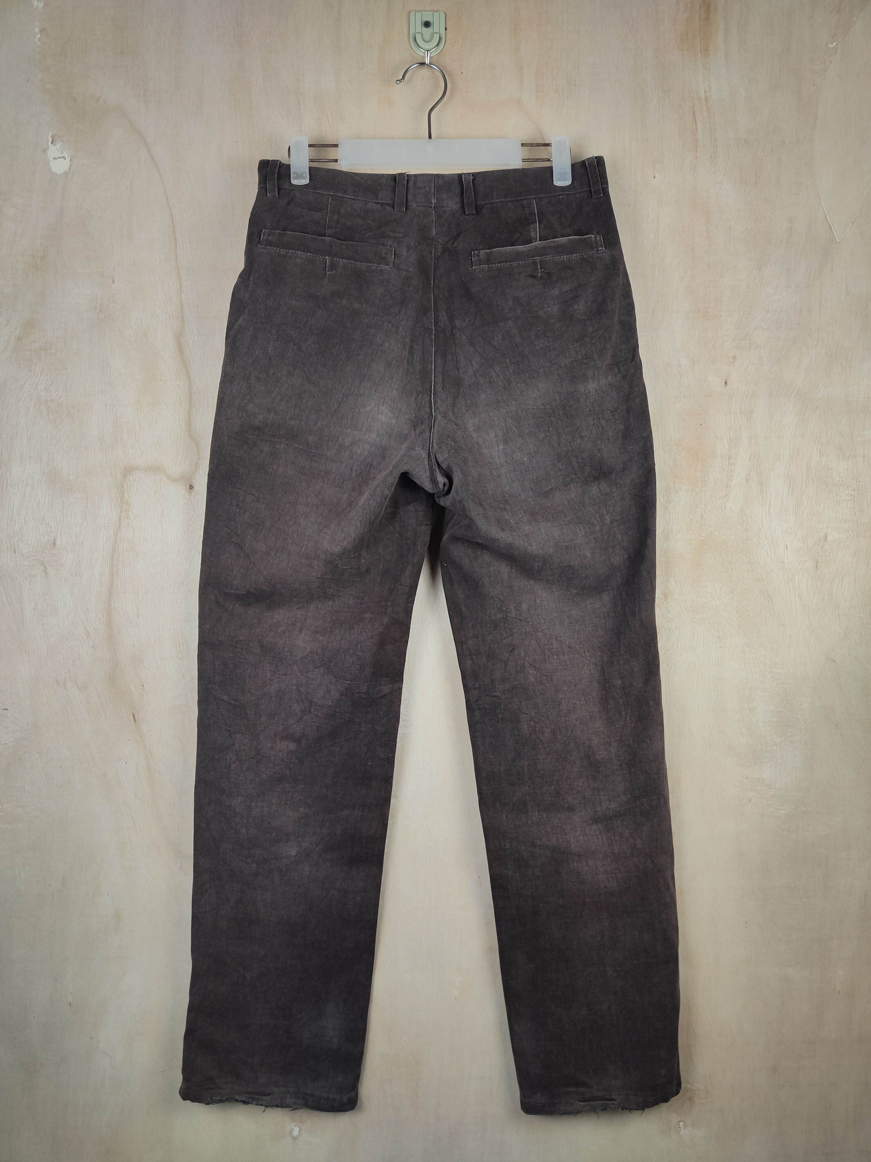 Japanese Brand Japanese Brand Dark Brown Faded pants #S2455 Size US 30 / EU 46 - 7 Thumbnail