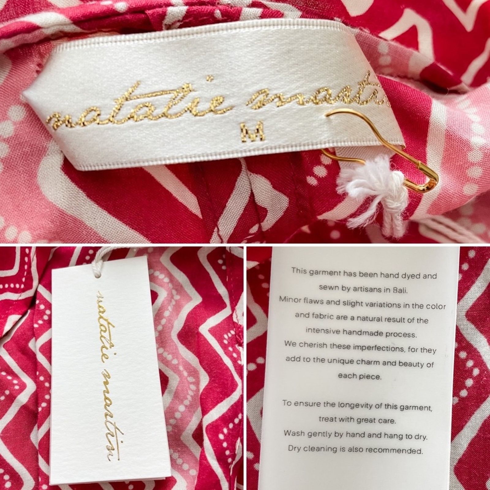 Natalie Martin Natalie Martin Nico L/S Mini batik long sleeve wrap dress M Size M / US 6-8 / IT 42-44 - 11 Thumbnail