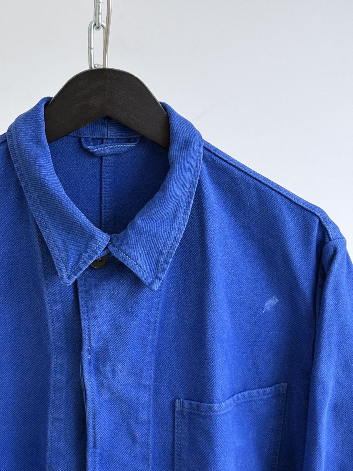 Vetra Vintage 60s „Lutteurs” French Workwear Sanfor Chore Jacket Size US L / EU 52-54 / 3 - 9 Thumbnail