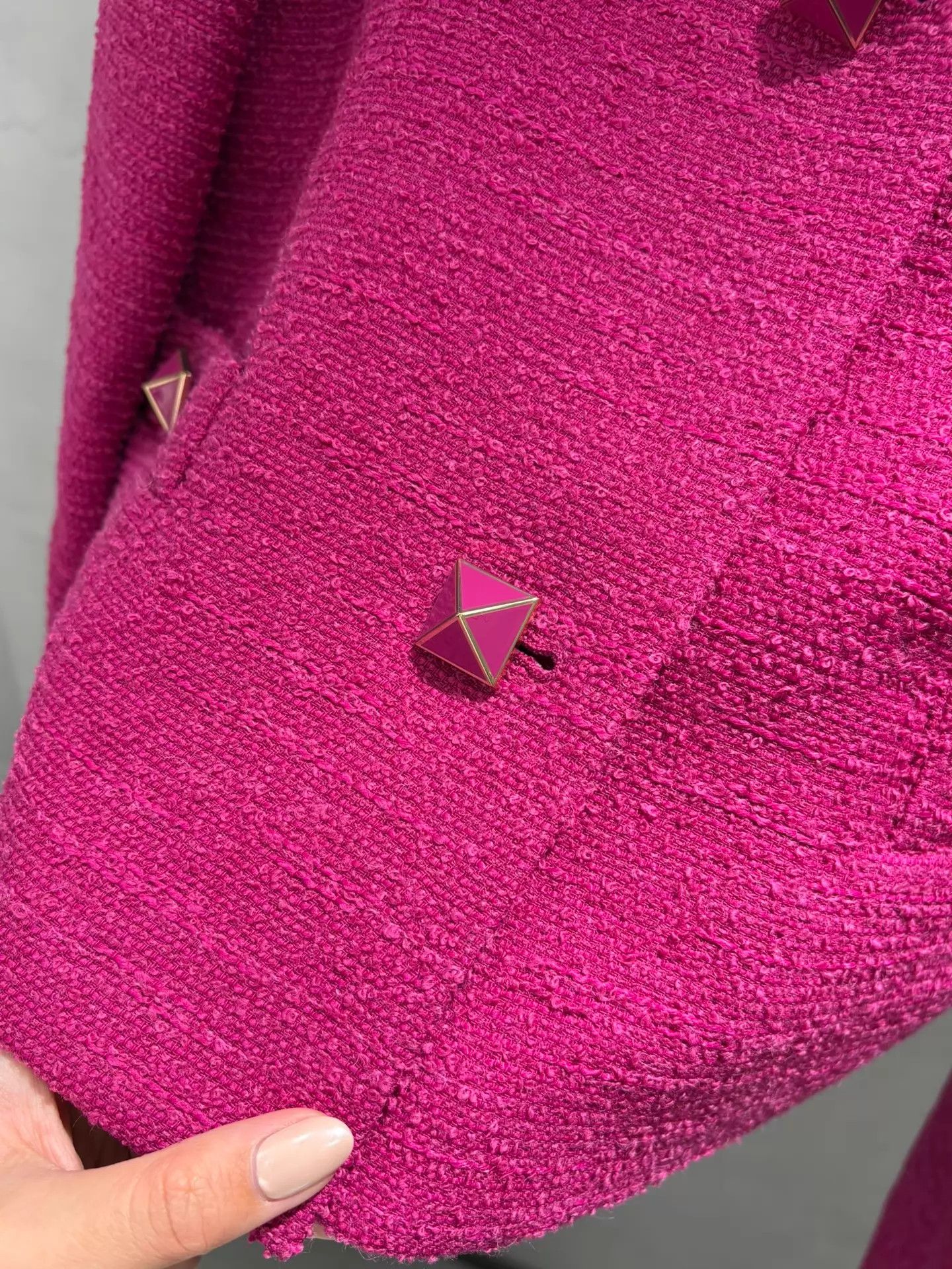 Valentino Valentino Raspberry Soft Wool Blazer 42 Deadstock Size M / US 6-8 / IT 42-44 - 5 Thumbnail