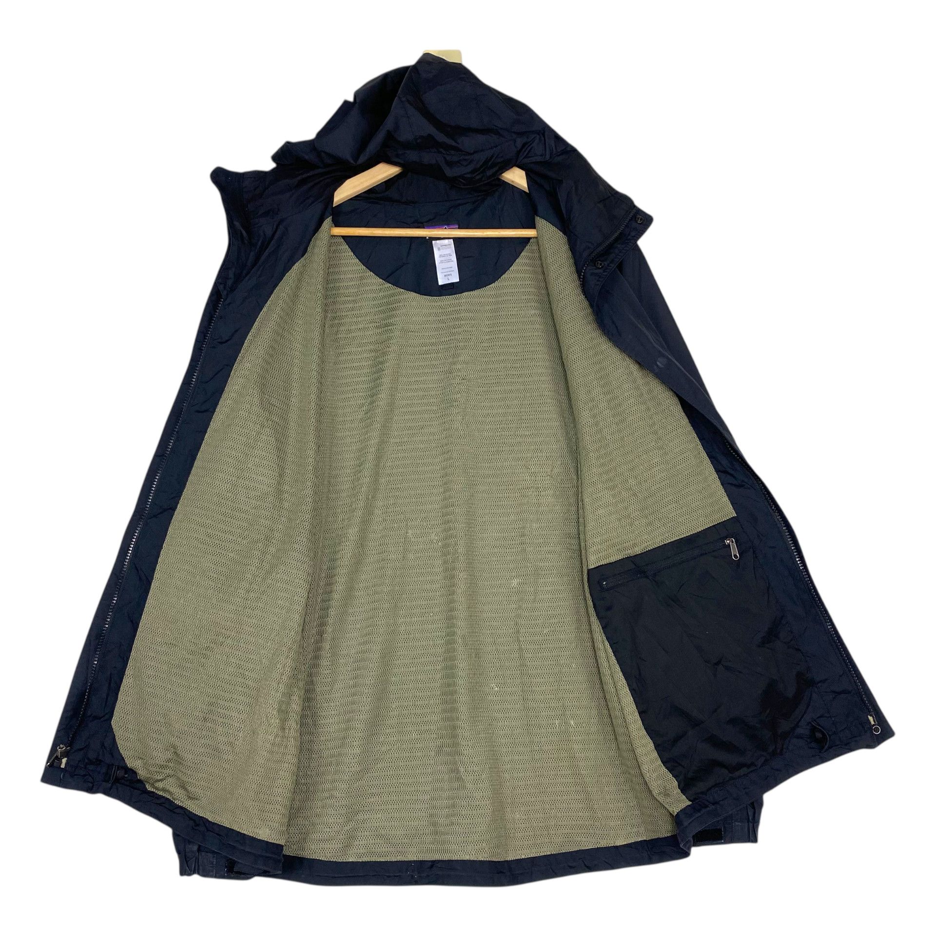 Patagonia 💥 PATAGONIA ECO 6POCKET RAIN SHELL ZIPPER JACKET Size US L / EU 52-54 / 3 - 7 Thumbnail
