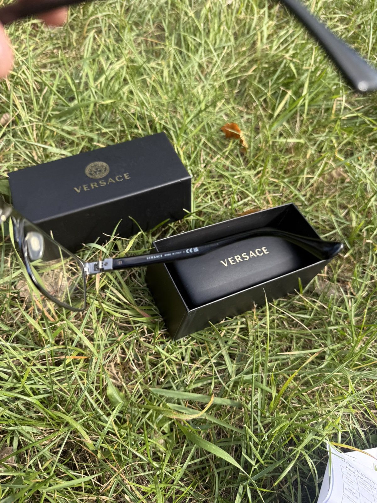 Versace new VERSACE eyeglasses black frame Size ONE SIZE - 10 Thumbnail