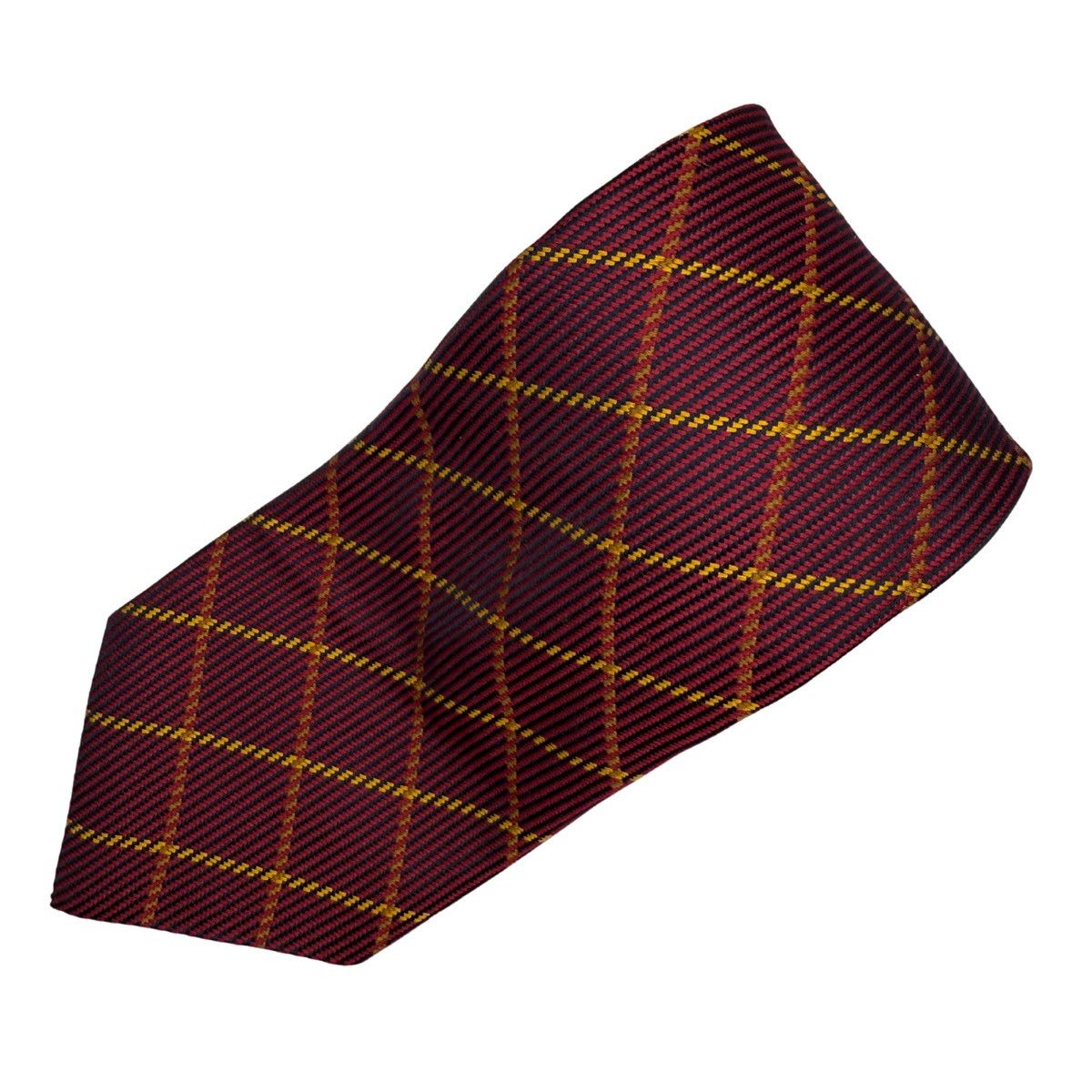 Other Harry & Sons Silk Tie,Burgundy/Navy, Made in Italy, Like New Size ONE SIZE - 2 Thumbnail