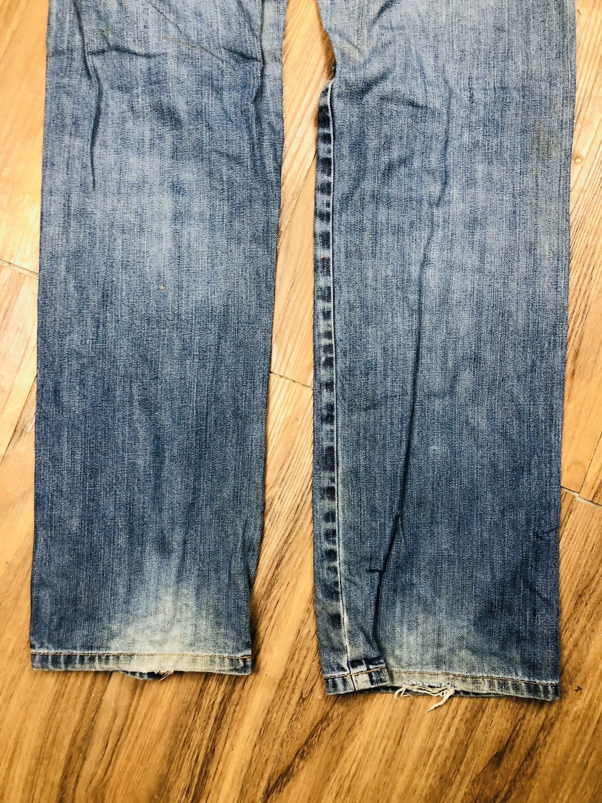 Replay REPLAY Regular Fit Distressed Jeans (38) Size US 31 - 14 Thumbnail