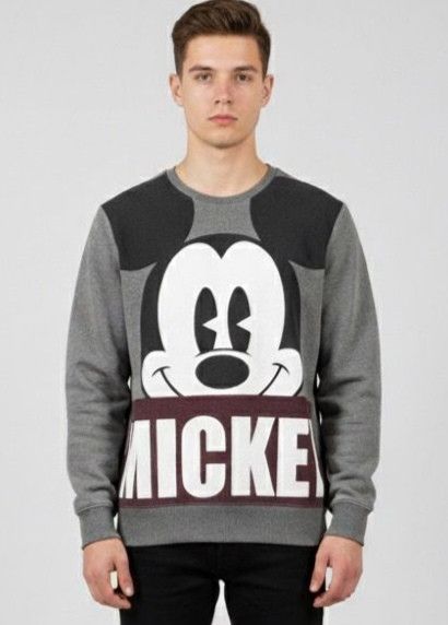 Disney Vintage Mickey Mouse Disney Sweatshirt Size US L / EU 52-54 / 3 - 1 Thumbnail