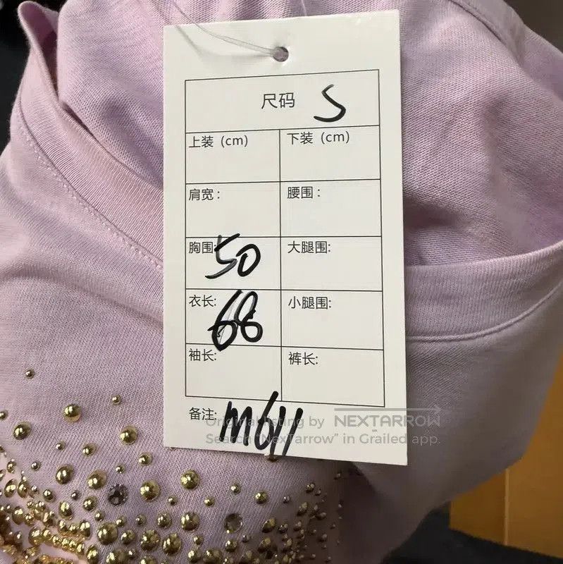 Versace Versace Pink Cotton Women's T-Shirt . Size S / US 4 / IT 40 - 5 Thumbnail