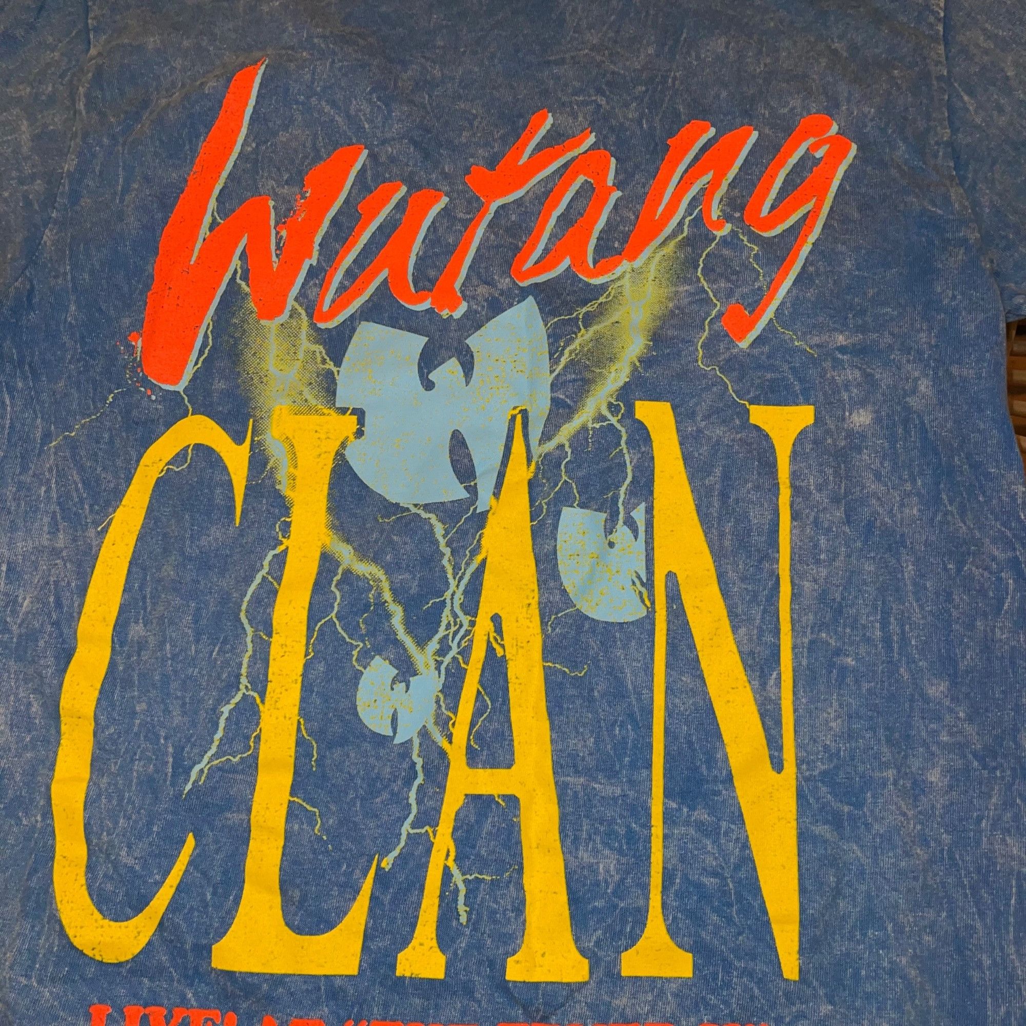 Other Wu Tang Clan Mens Tee Shirt Size Medium Blue Size US M / EU 48-50 / 2 - 6 Thumbnail