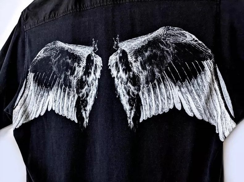 Undercover UNDERCOVER07ss purple wing tee shirt 2504-Nextarrow Size US M / EU 48-50 / 2 - 3 Thumbnail