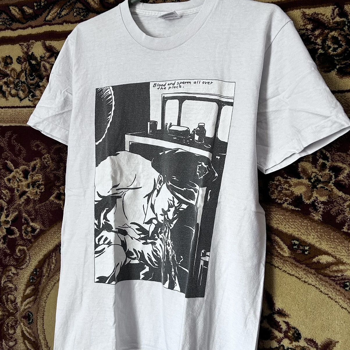 Supreme SUPREME Raymond Pettibon Blood tee FW14 Size US M / EU 48-50 / 2 - 2 Thumbnail