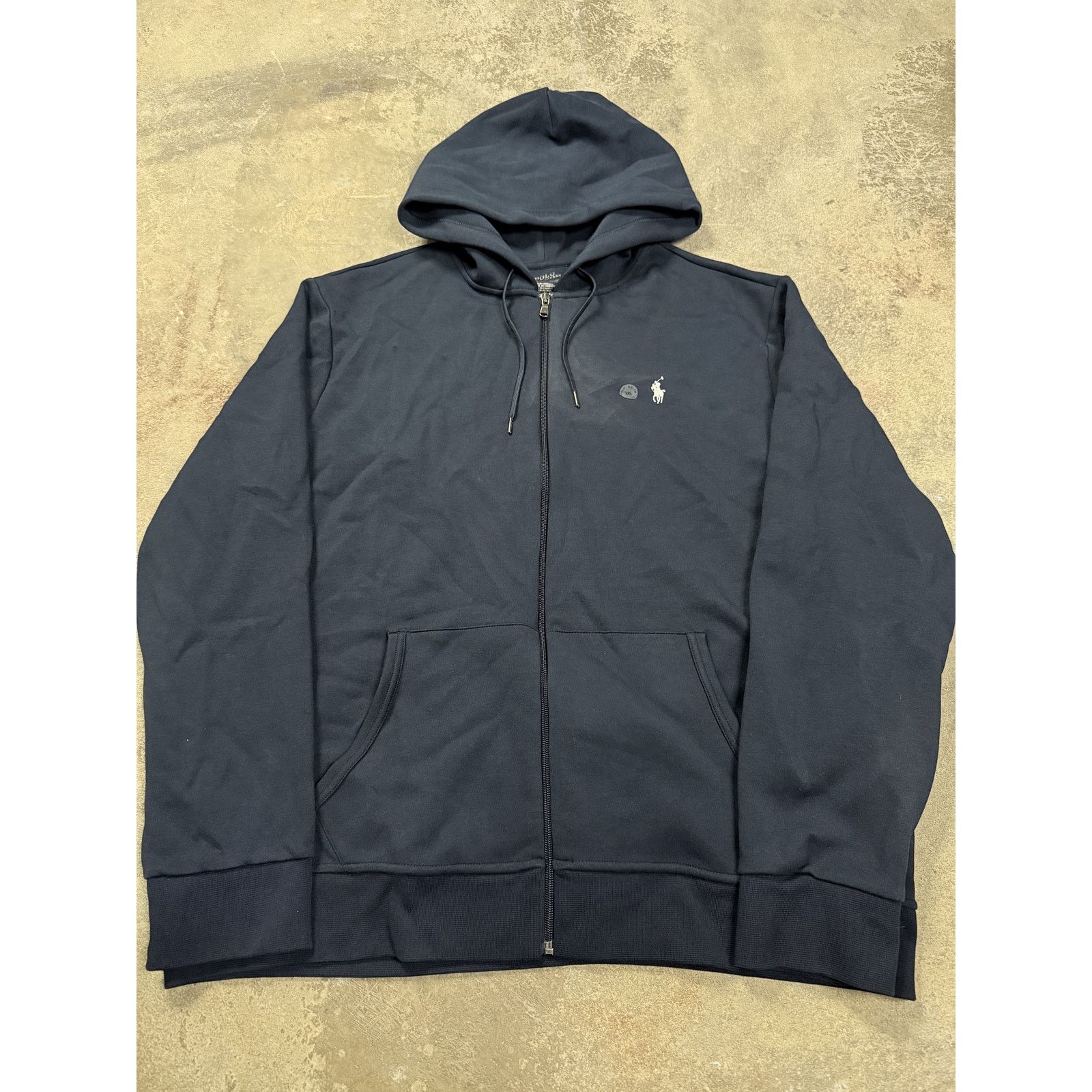 Polo Ralph Lauren Polo Zip Up Navy White New XXL With Tags Size US XXL / EU 58 / 5 - 1 Thumbnail