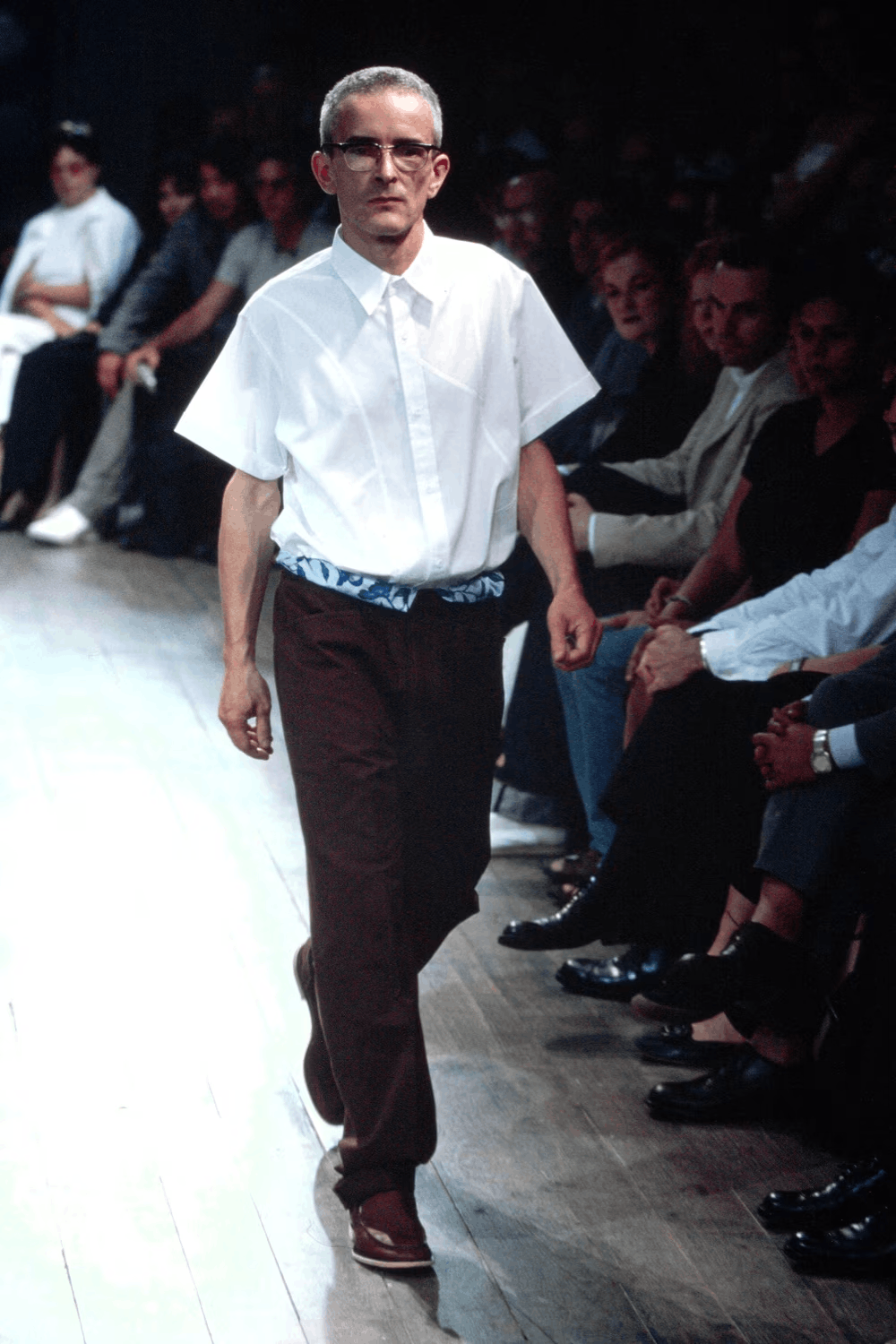 Yohji Yamamoto Yohji Yamamoto Pour Homme SS01 Runway Geometric Shirt Size US L / EU 52-54 / 3 - 3 Thumbnail