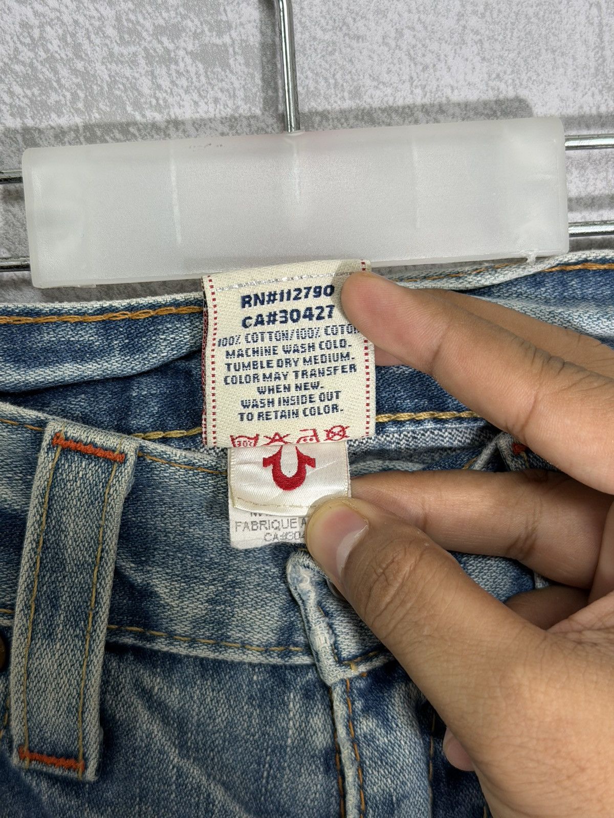 True Religion VINTAGE TRUE RELIGION JEANS Size US 35 - 12 Thumbnail