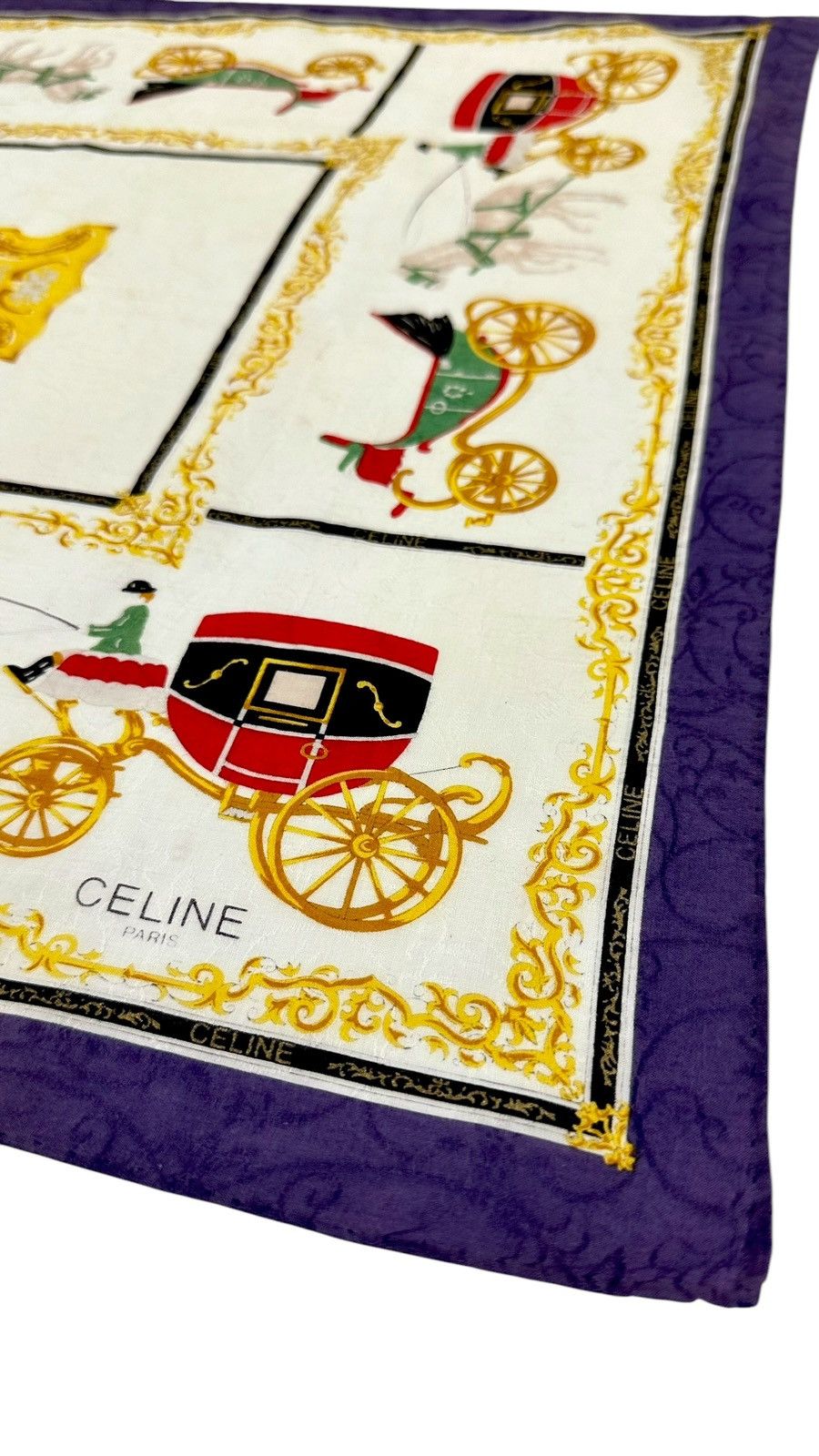 Celine × Vintage Celine Bandana / Handkerchief Size ONE SIZE - 4 Thumbnail