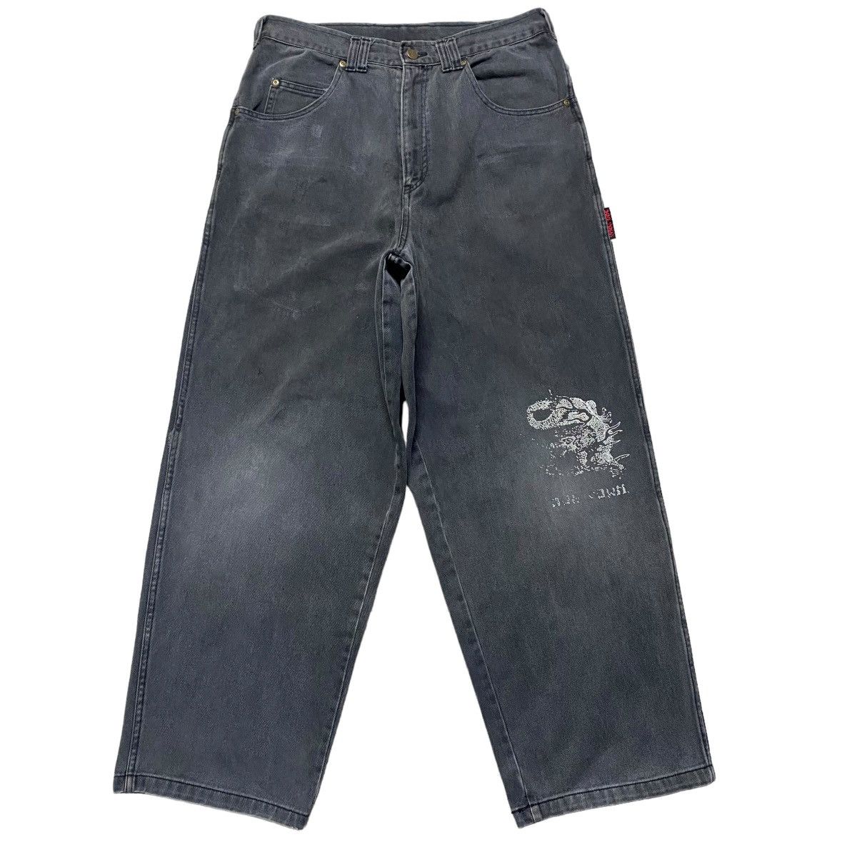 Dogtown Vintage Dogtown Denim Embroidery Baggy Jeans Size US 32 / EU 48 - 2 Thumbnail