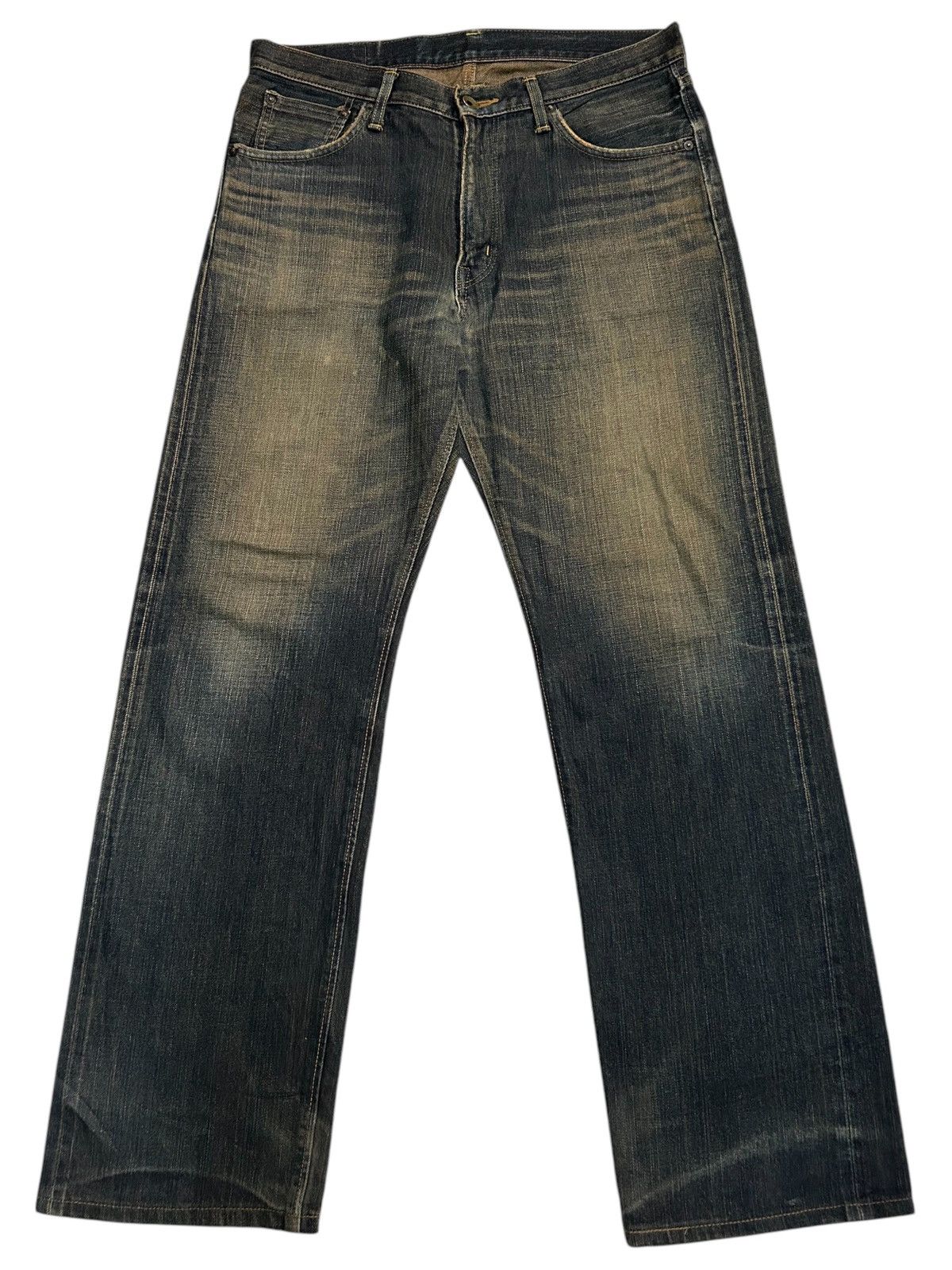 Japanese Brand × Kapital × Vintage Edwin Selvedge Rusty Vintage Japanese Denim Jeans Size US 35 - 1 Thumbnail