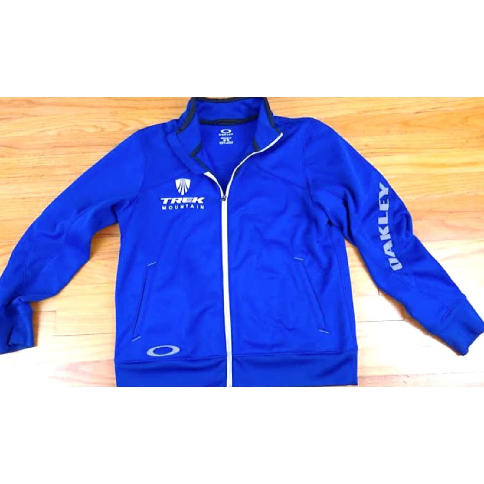 Oakley Oakley Jacket Mens Blue Trek Mountain Sunglasses Full Zip Printed Racing Track Med Size US M / EU 48-50 / 2 - 2 Thumbnail