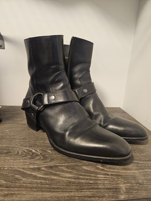 Saint laurent paris outlet wyatt boots