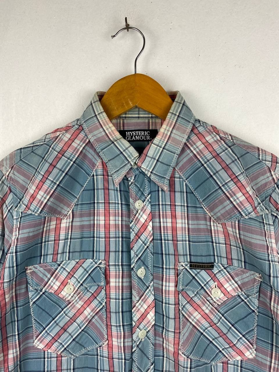 Hysteric Glamour hysteric glamour japanese brands flannel shirt nice design Size US L / EU 52-54 / 3 - 2 Thumbnail