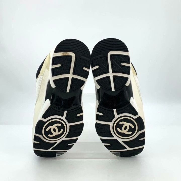 Chanel Chanel Logo Lace-Up Panda Sneakers Size US 9 / EU 42 - 5 Thumbnail