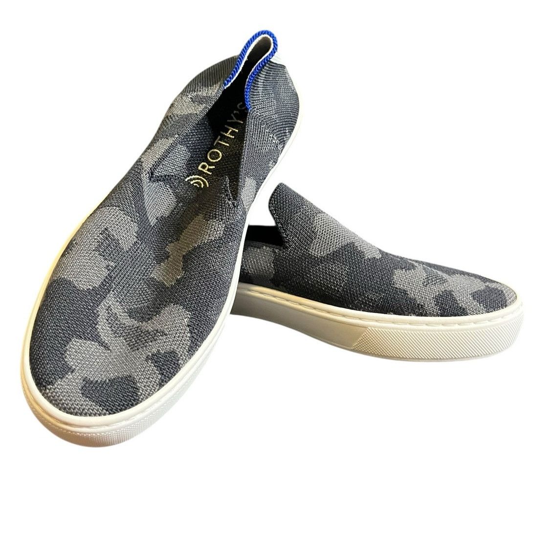 Designer Rothy’s The Original Slip-On Sneaker Cameo Gray Size 6.5 Size US 6.5 / IT 36.5 - 1 Thumbnail