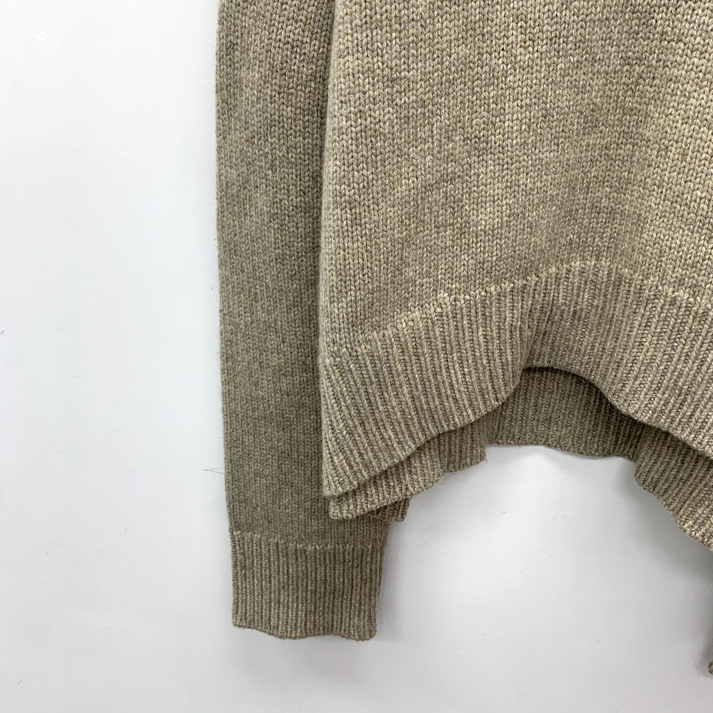 Celine Celine Cashmere Turtleneck Sweater Dark Brown (S) Size S / US 4 / IT 40 - 4 Thumbnail