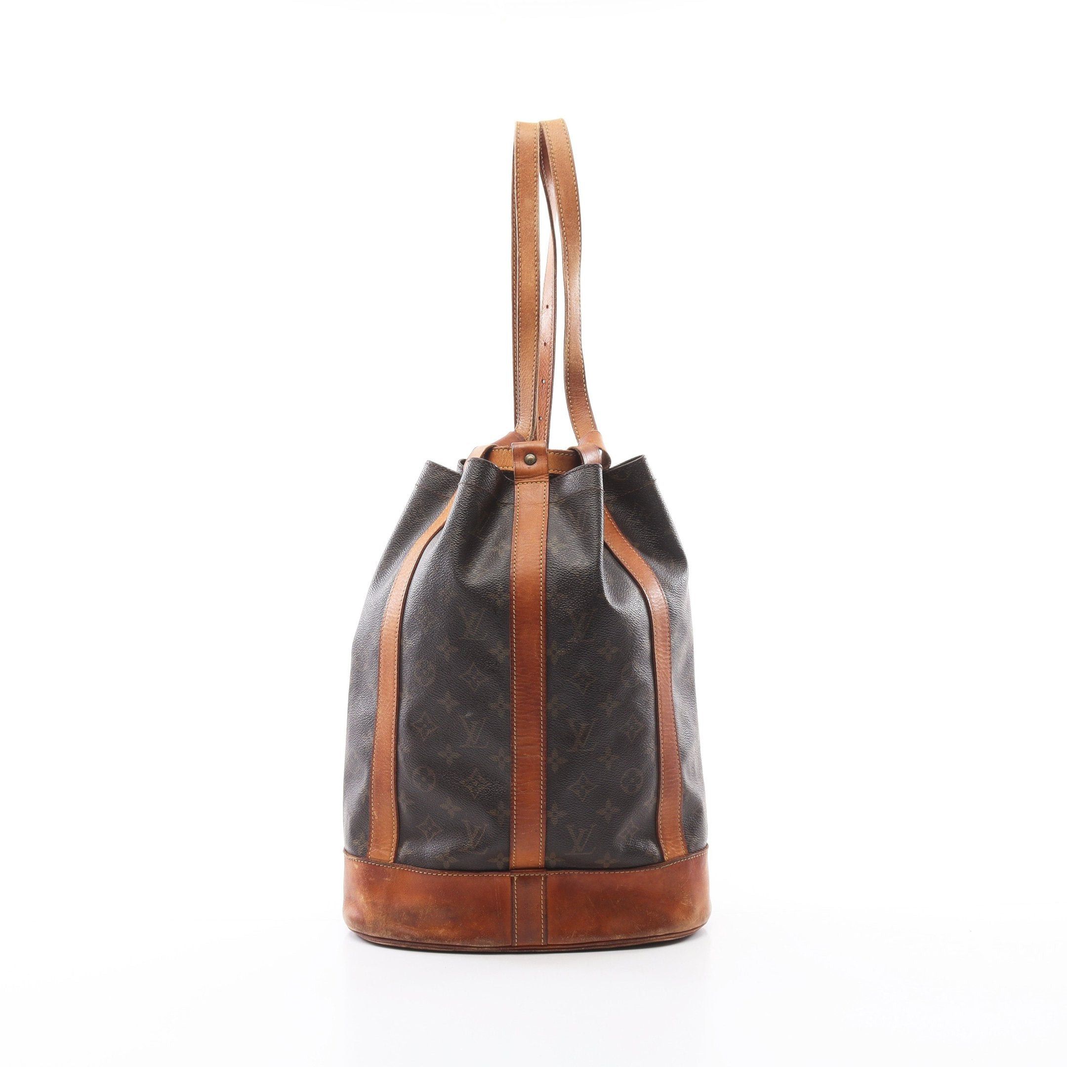Louis Vuitton Louis Vuitton Randonnee Pm Monogram Shoulder Bag Leather Brown Size ONE SIZE - 1 Thumbnail
