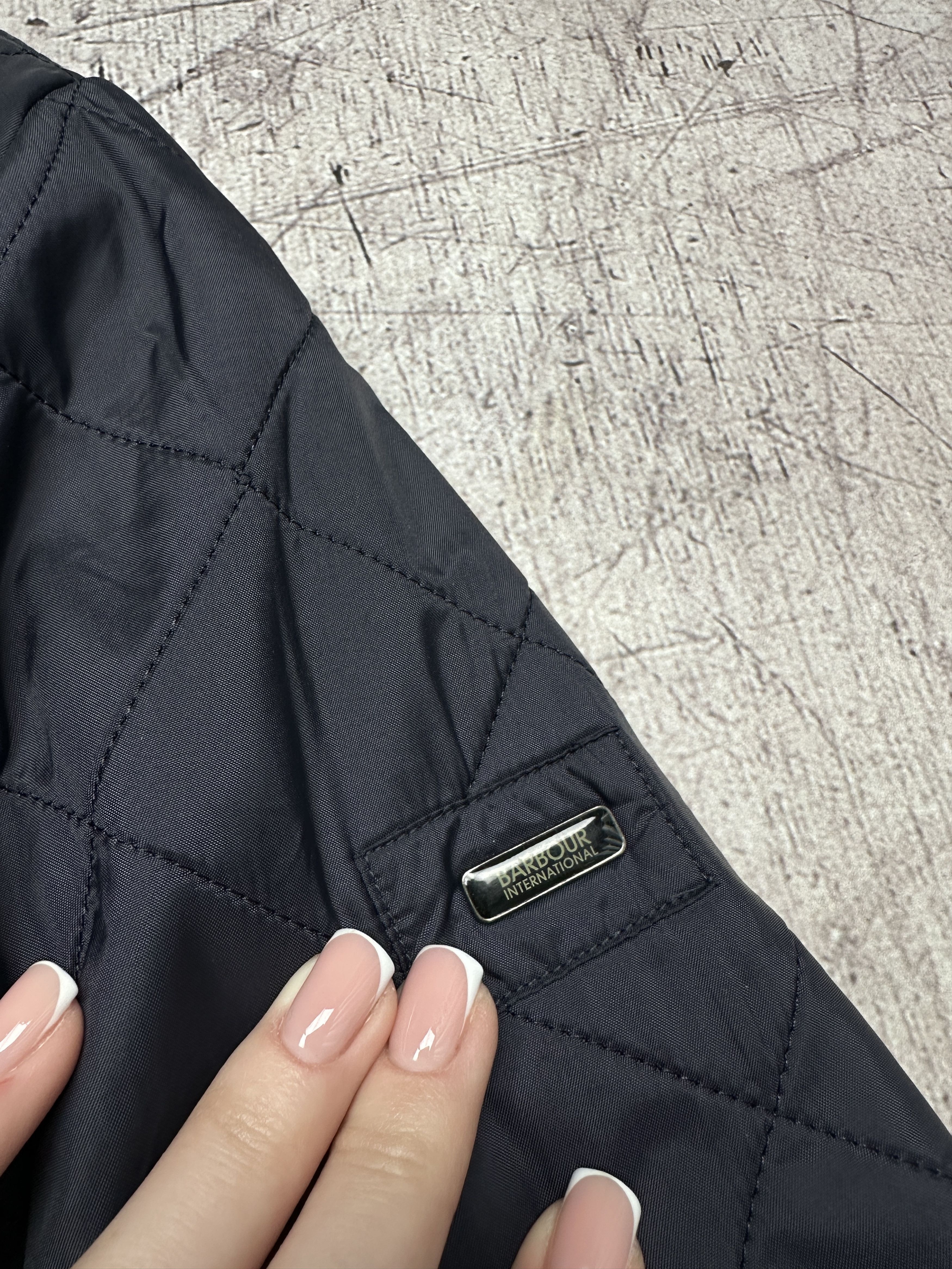 Barbour × Vintage Barbour International Mens Ariel Polarquilt Quilted Jacket Size US XXL / EU 58 / 5 - 3 Thumbnail