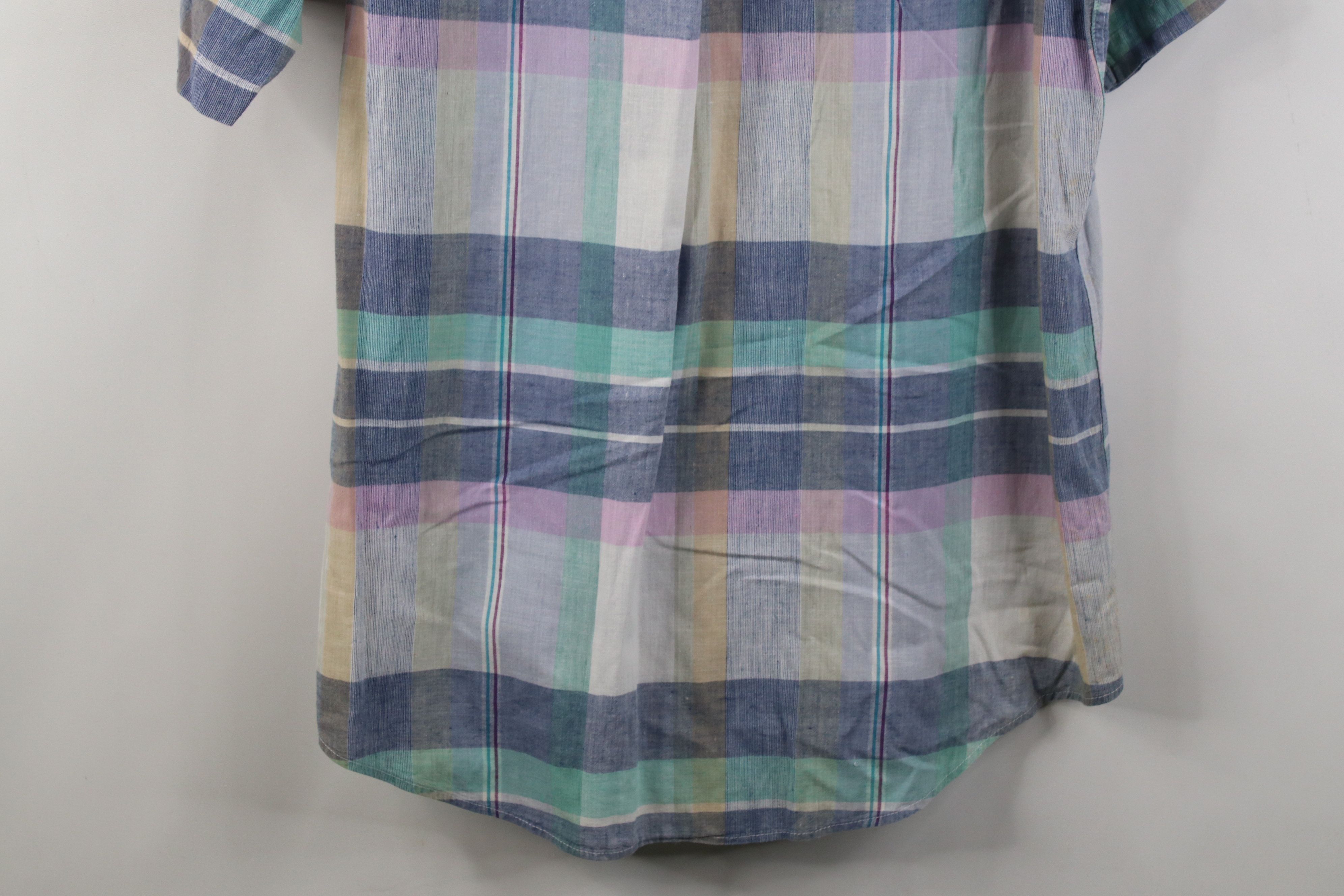 Vintage Vintage 80s 90s Streetwear Short Sleeve Button Shirt USA Size US L / EU 52-54 / 3 - 12 Thumbnail