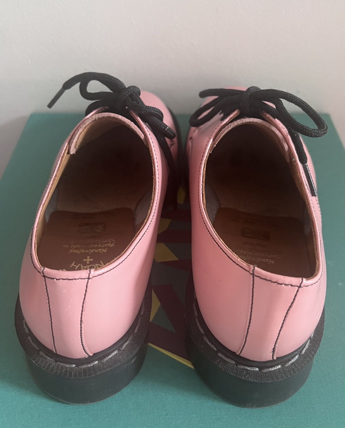 Noah × Solovair Solovair x Noah NYC pink derby shoes Size US 7.5 / IT 37.5 - 4 Thumbnail