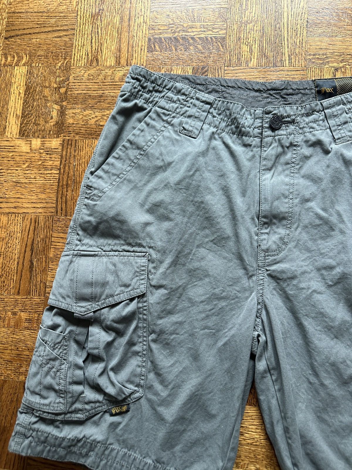 Fox Racing Vintage Y2K Fox Racing Cargo Shorts Size US 34 / EU 50 - 3 Thumbnail
