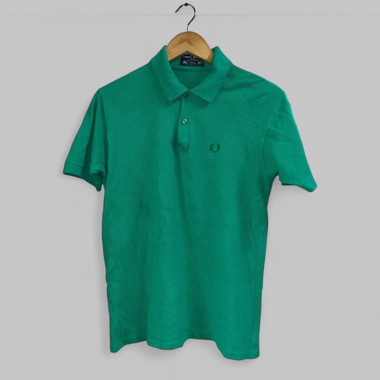 Fred Perry M3 Green Polo Shirt Size US M / EU 48-50 / 2 - 2 Thumbnail